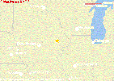 Marion, Iowa Map